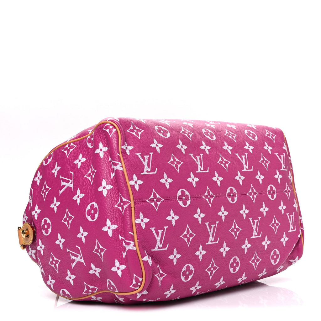 CALFSKIN MONOGRAM SPEEDY P9 BANDOULIERE 40 AGATE
