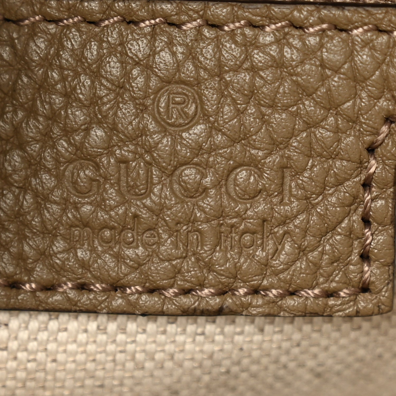 Piuma Calfskin Jumbo GG Embossed Large Duffle Bag Good Taupe