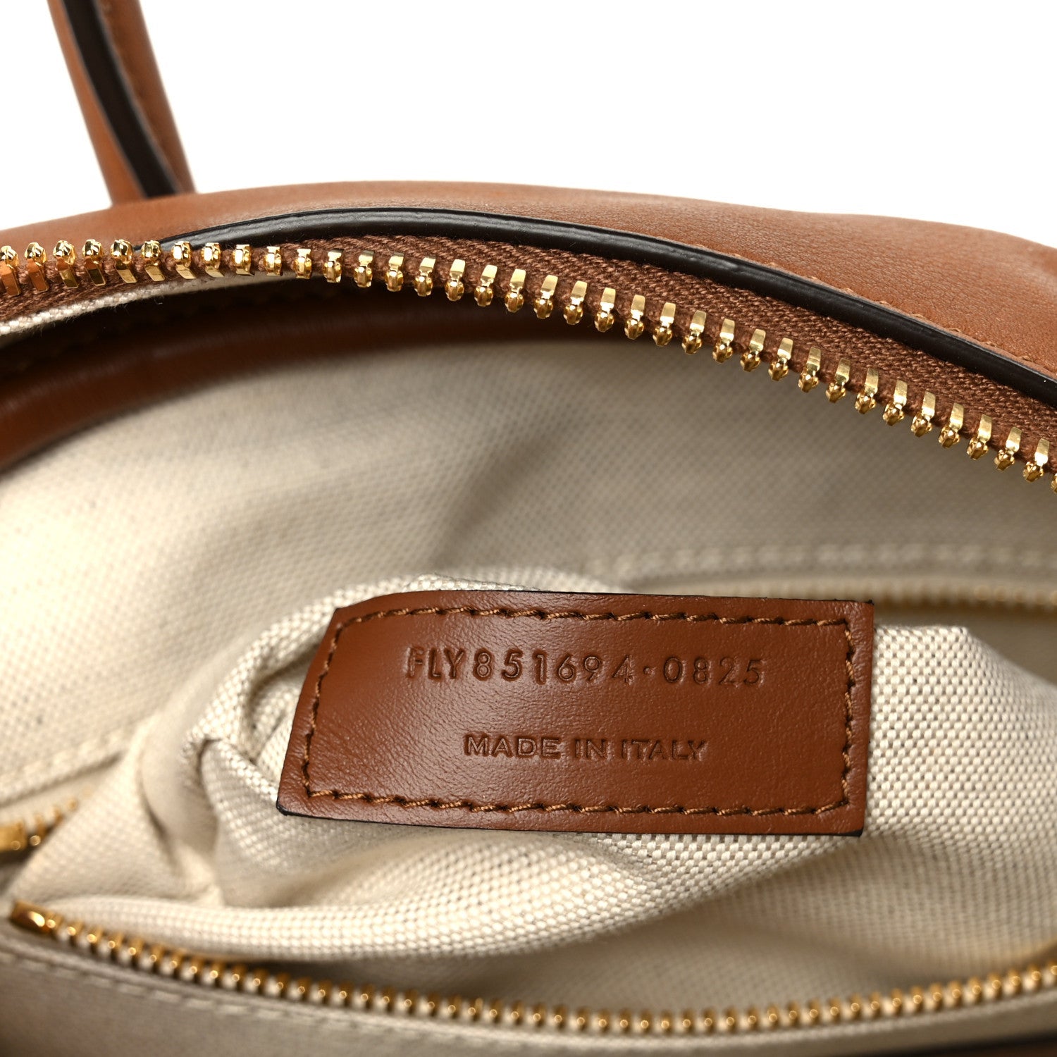 CALFSKIN SMALL SAC DE JOUR BOSTON HANDLE TOASTED BROWN