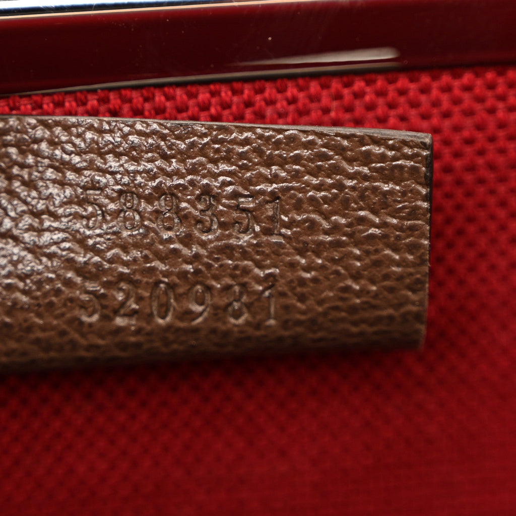 GG Supreme Monogram Globe-Trotter Beauty Case Brown