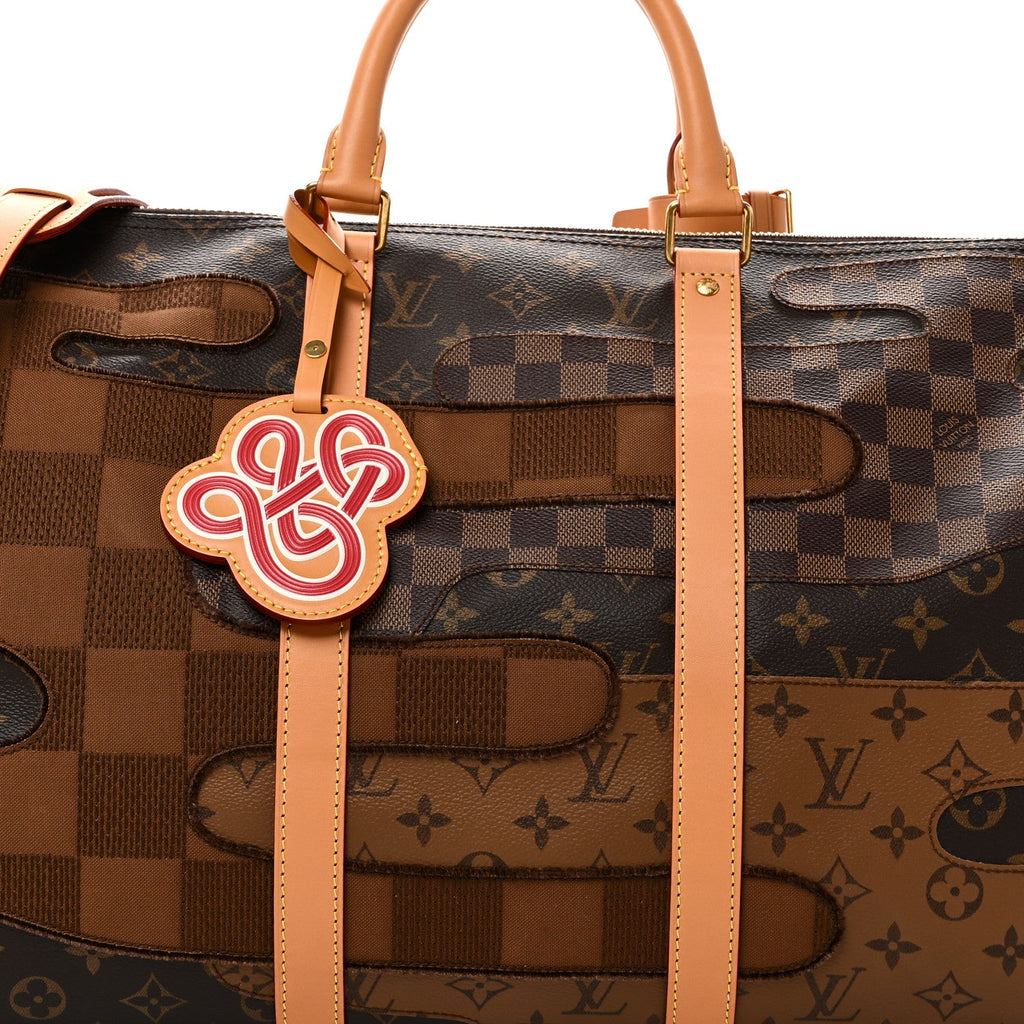 MONOGRAM LANDSCAPE KEEPALL BANDOULIERE 50