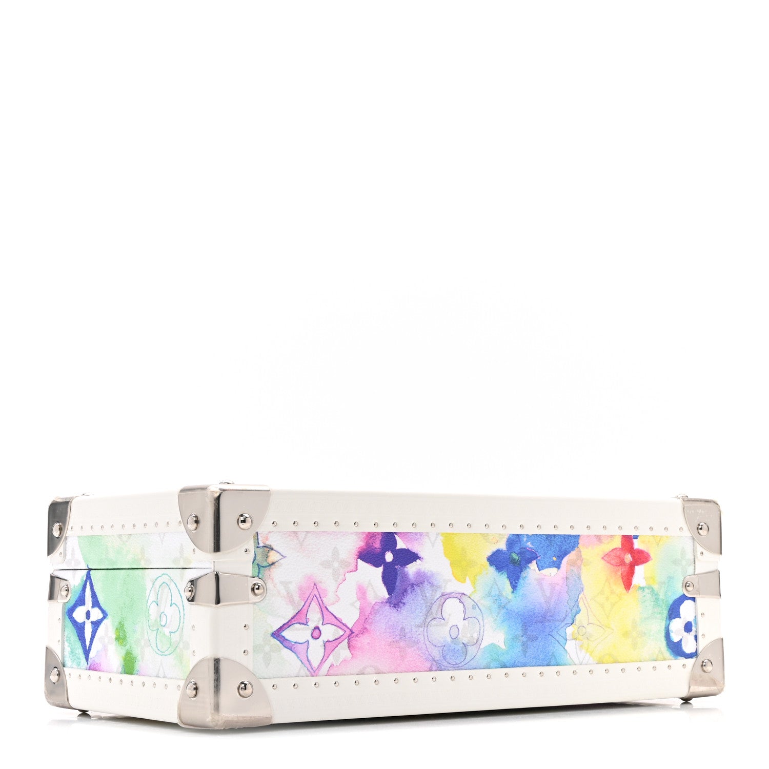 Monogram Watercolor Coffret 8 Watch Case Multicolor
