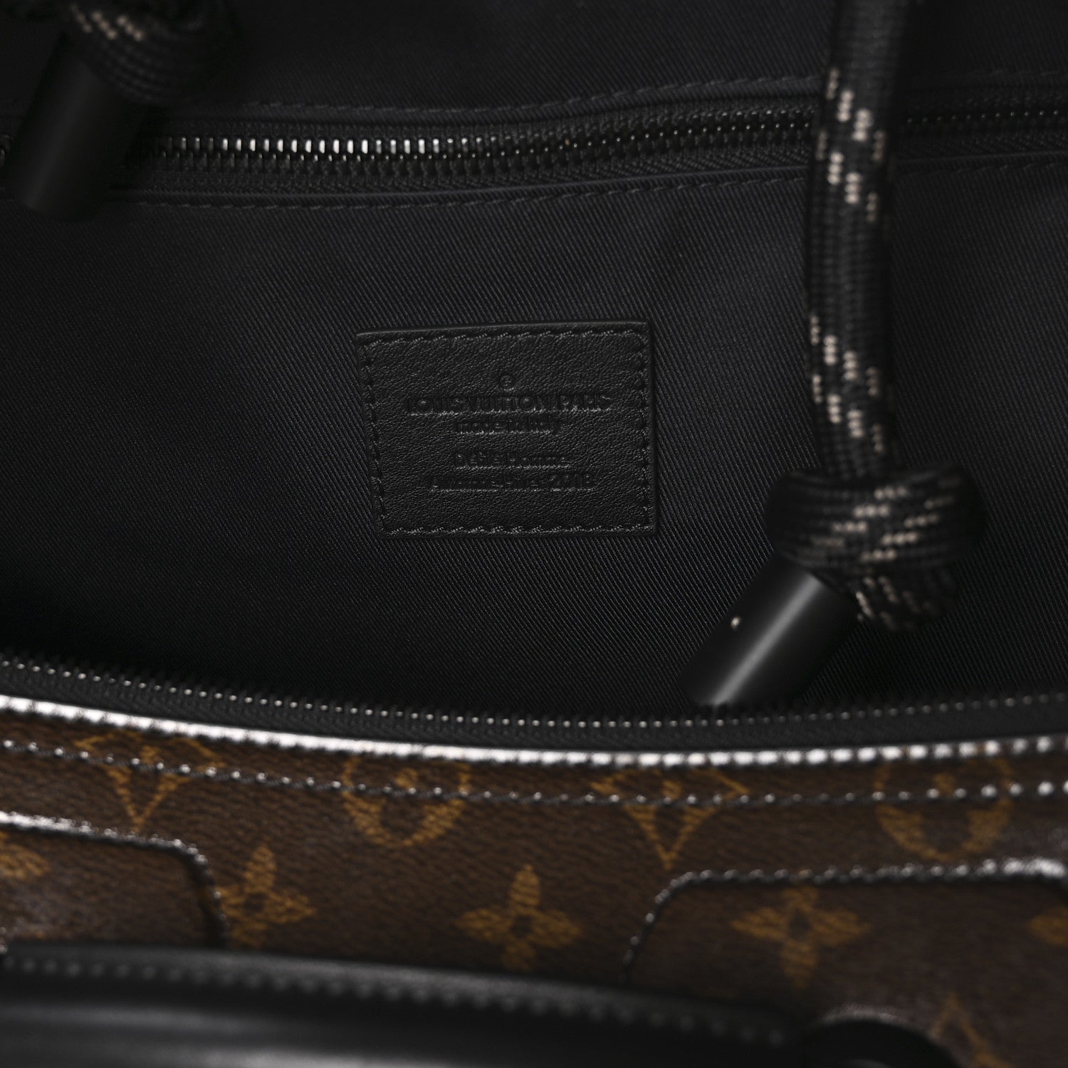 MONOGRAM GLAZE KEEPALL BANDOULIERE 50