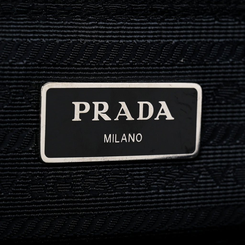 Re-Nylon Saffiano Duffle Bag Navy