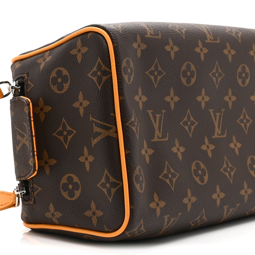 MONOGRAM DOPP KIT TOILET POUCH  SAFRAN YELLOW