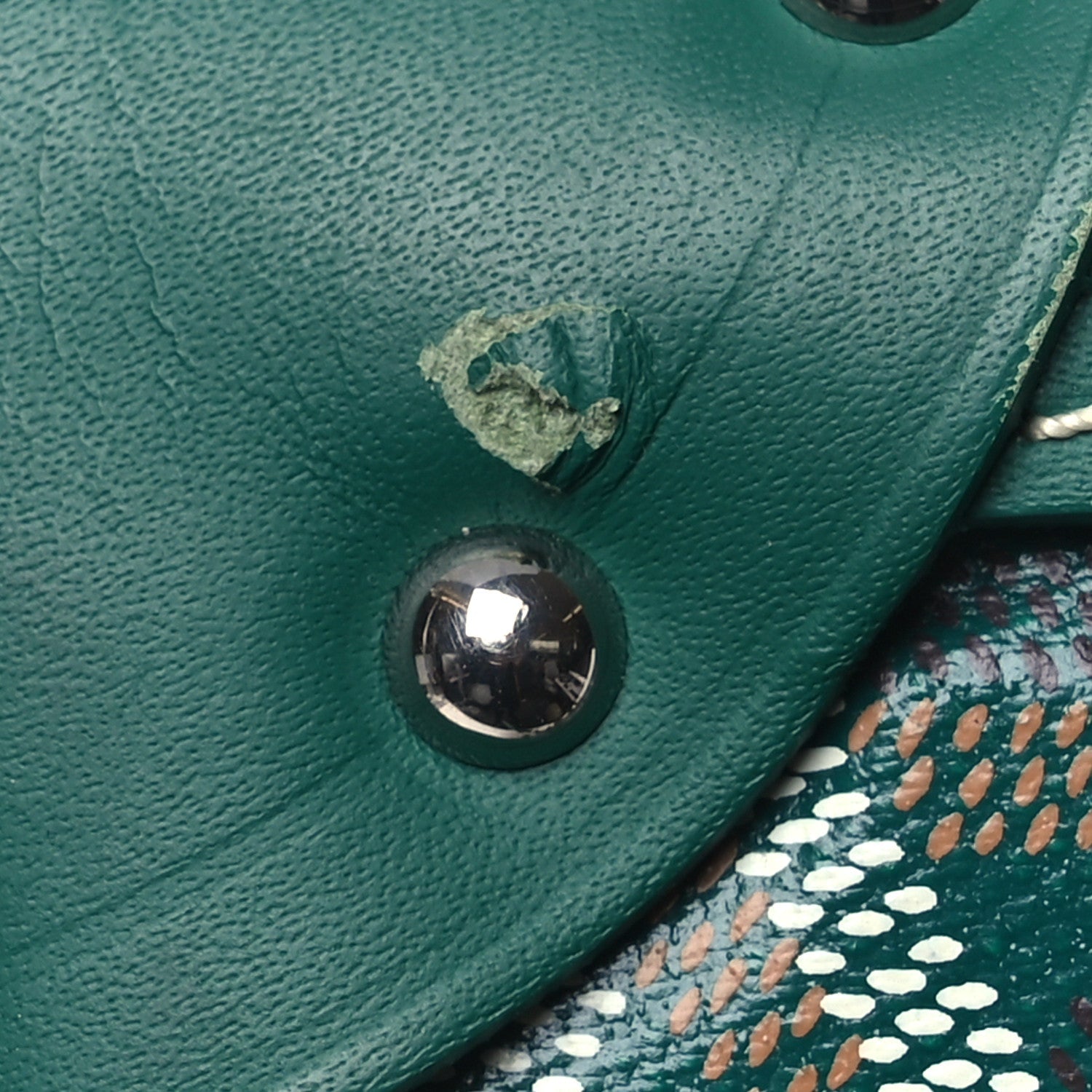 Goyardine Bourget PM Green