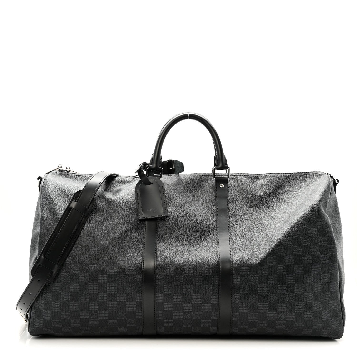 Damier Graphite Keepall Bandouliere 55
