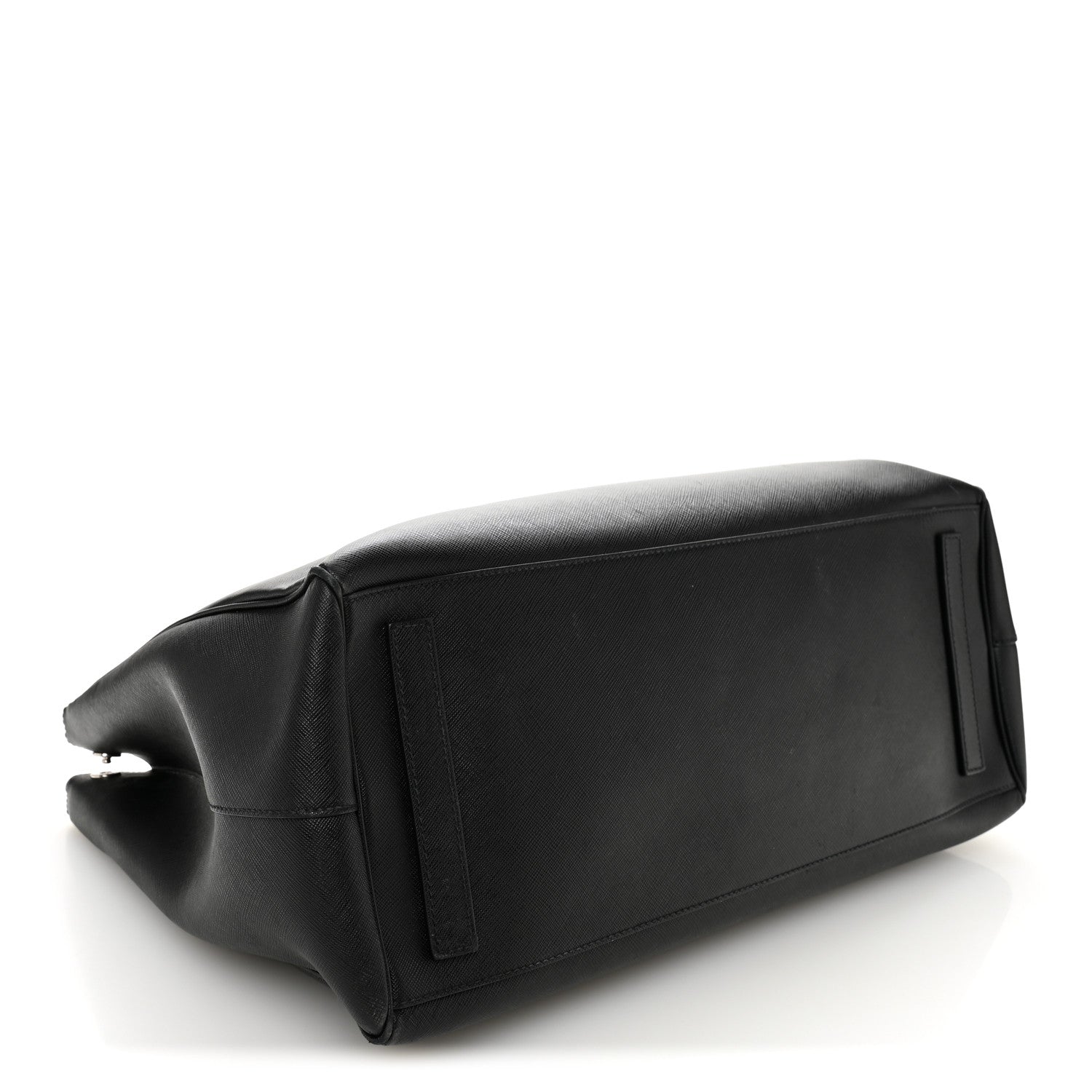 Saffiano Travel Extra Large Galleria Double Zip Black