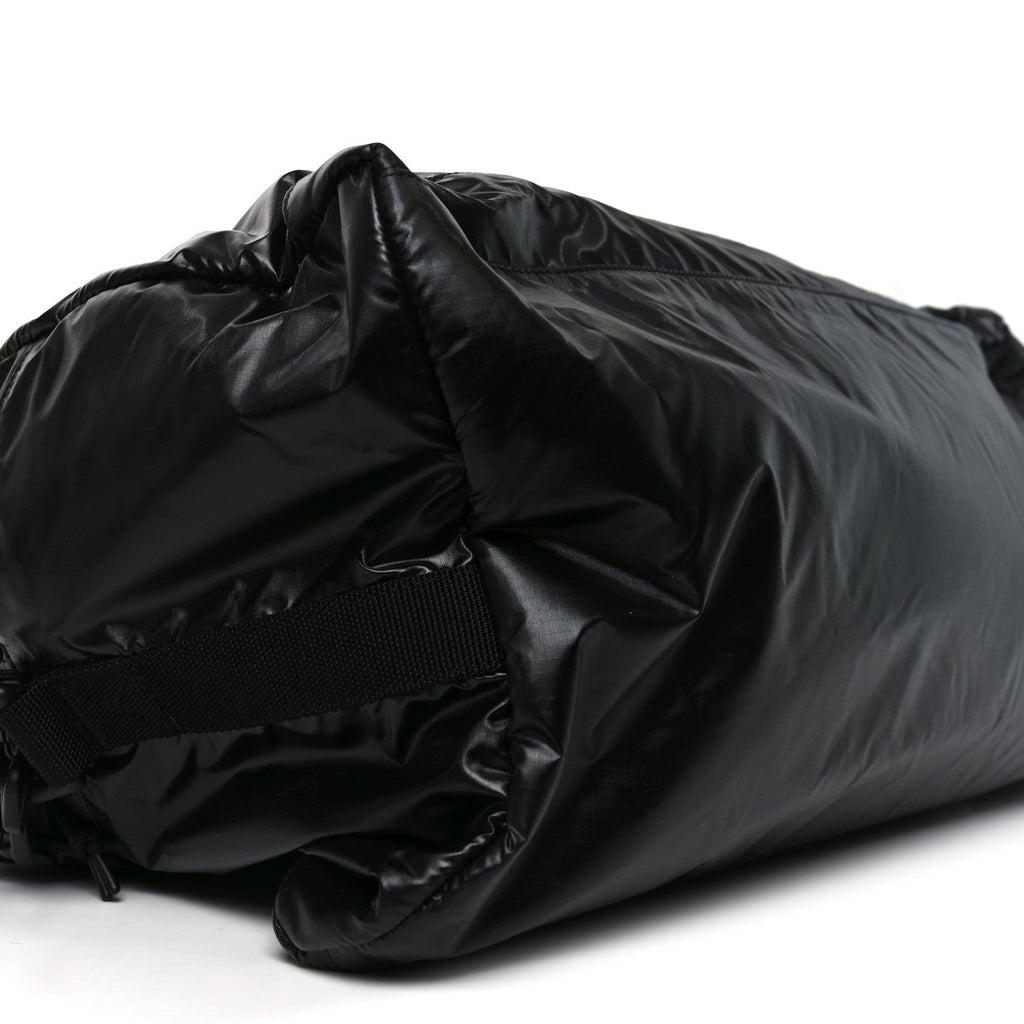 NYLON NUXX RIPSTOP DUFFLE BLACK WHITE