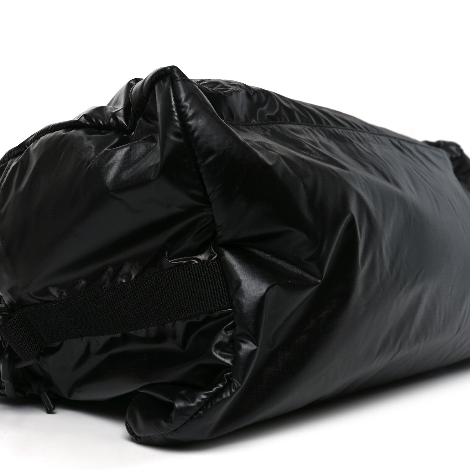 NYLON NUXX RIPSTOP DUFFLE BLACK WHITE