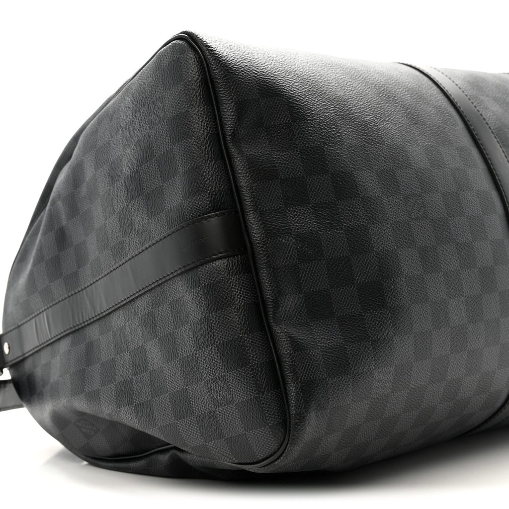 Damier Graphite Keepall Bandouliere 55