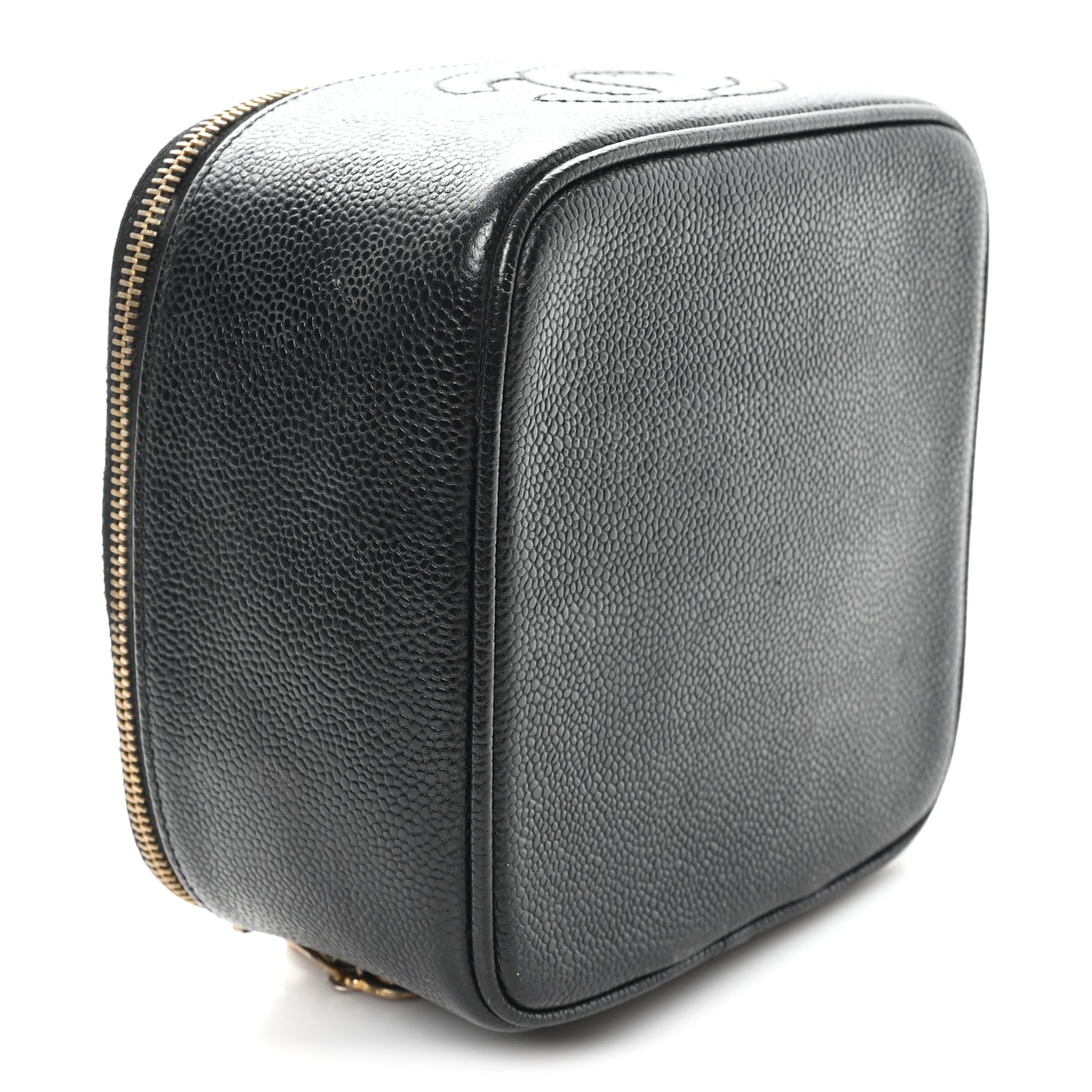 CAVIAR CC VANITY COSMETIC CASE BLACK
