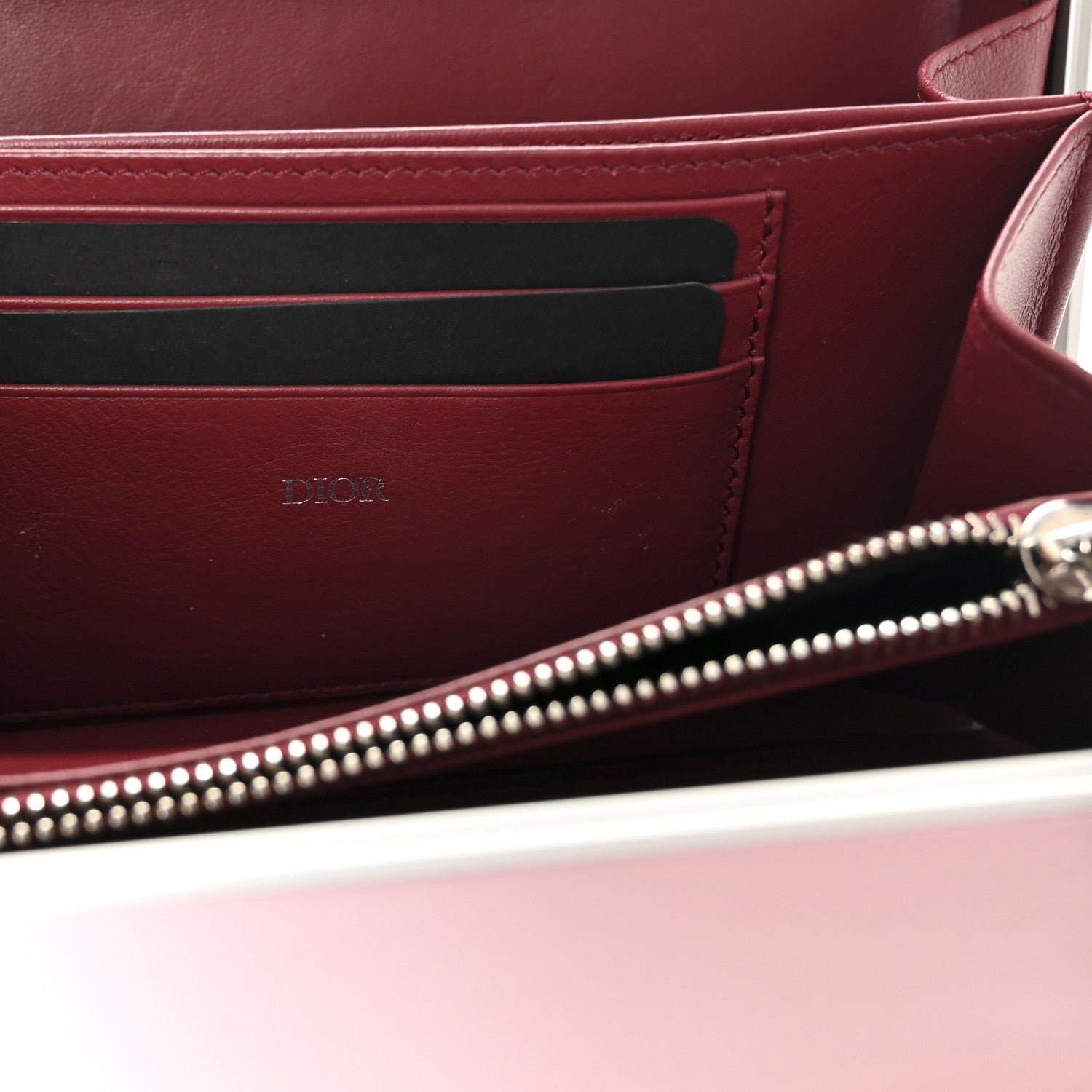 X RIMOWA ALUMINUM PERSONAL CLUTCH ON STRAP ROSE