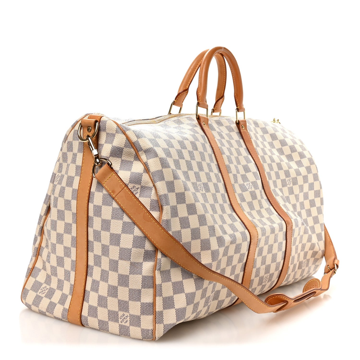 DAMIER AZUR KEEPALL BANDOULIERE 55