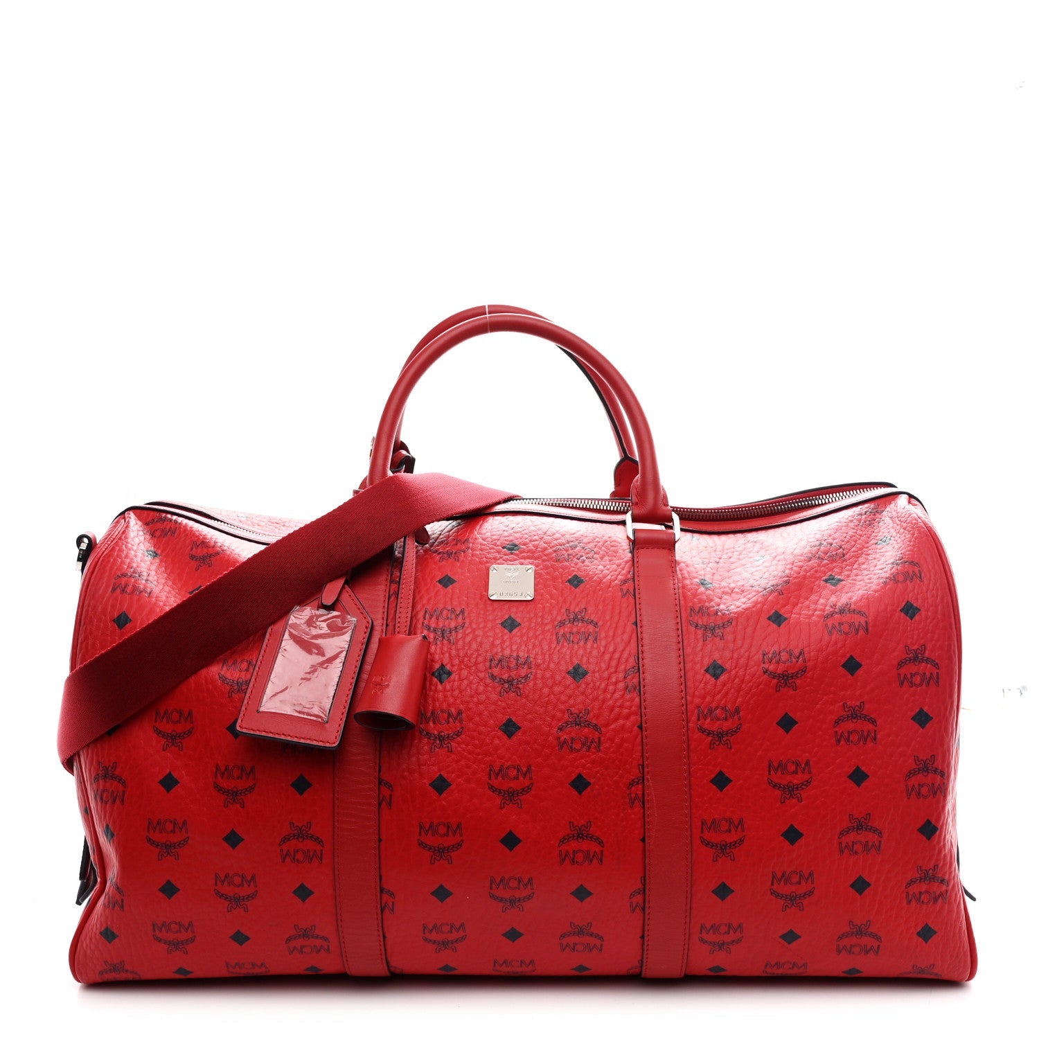 Visetos Large Traveler Weekender Bag Red