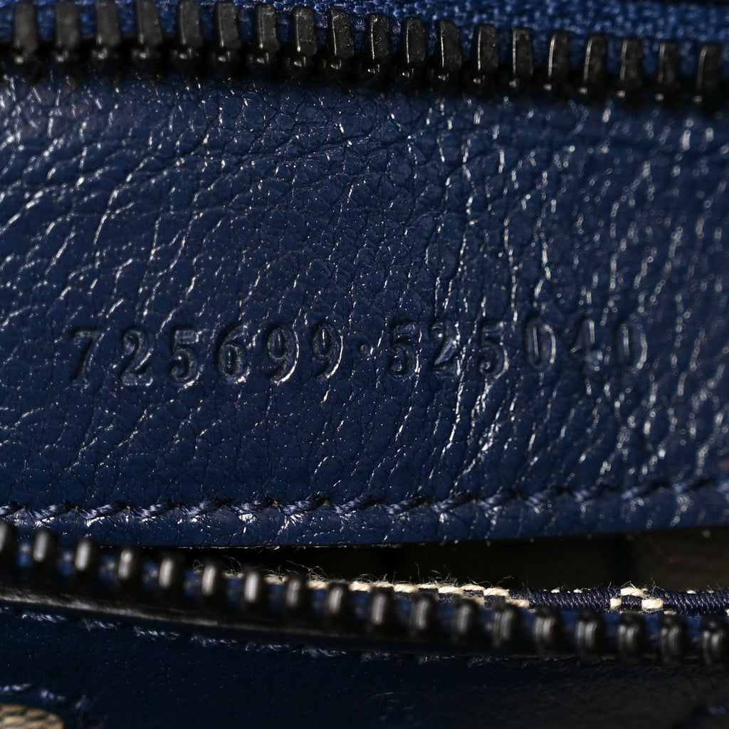 PIUMA LUX ENERGY MONOCHROME DOUBLE G DUFFLE BAG BLUE