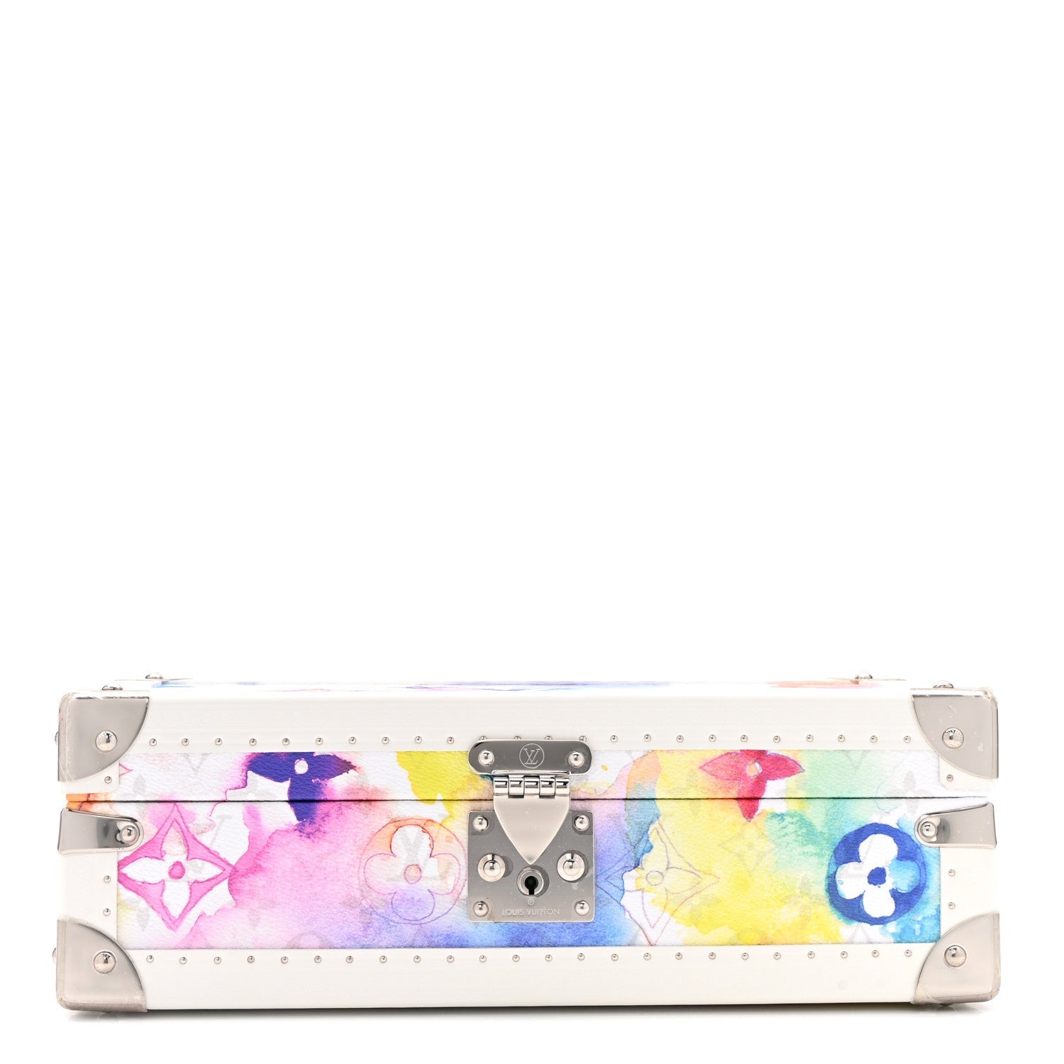 Monogram Watercolor Coffret 8 Watch Case Multicolor