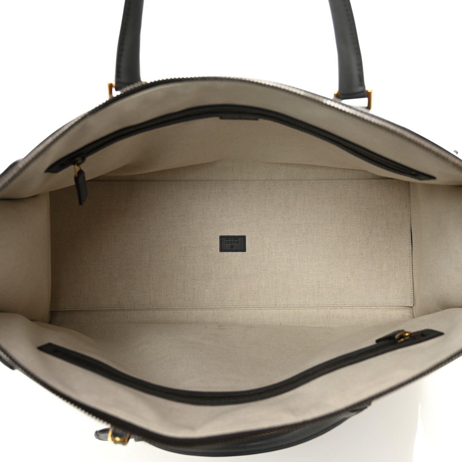 Koi Calfskin XL Bauletto Duffle Top Handle Bag Grey