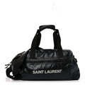 NYLON NUXX RIPSTOP DUFFLE BLACK WHITE