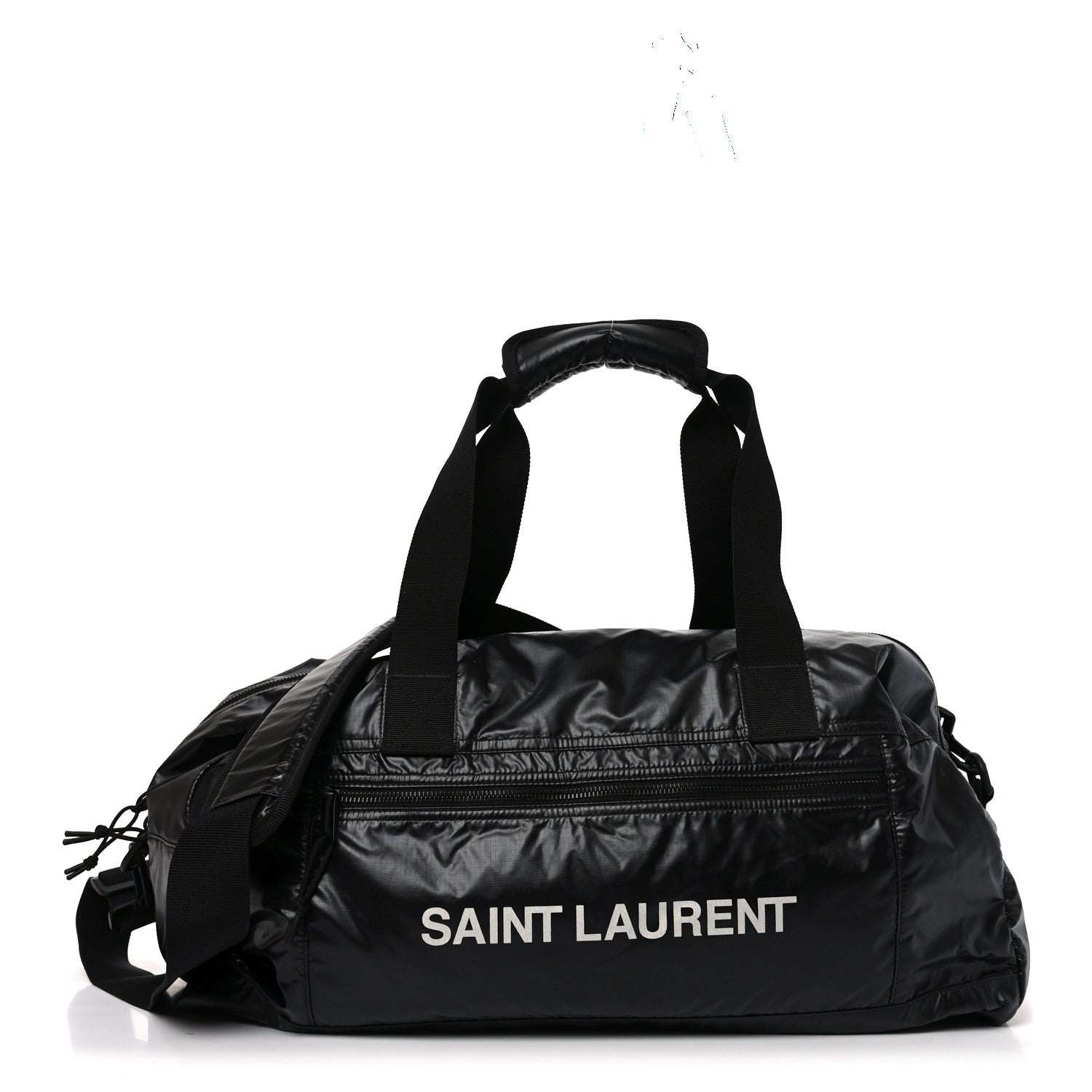 NYLON NUXX RIPSTOP DUFFLE BLACK WHITE