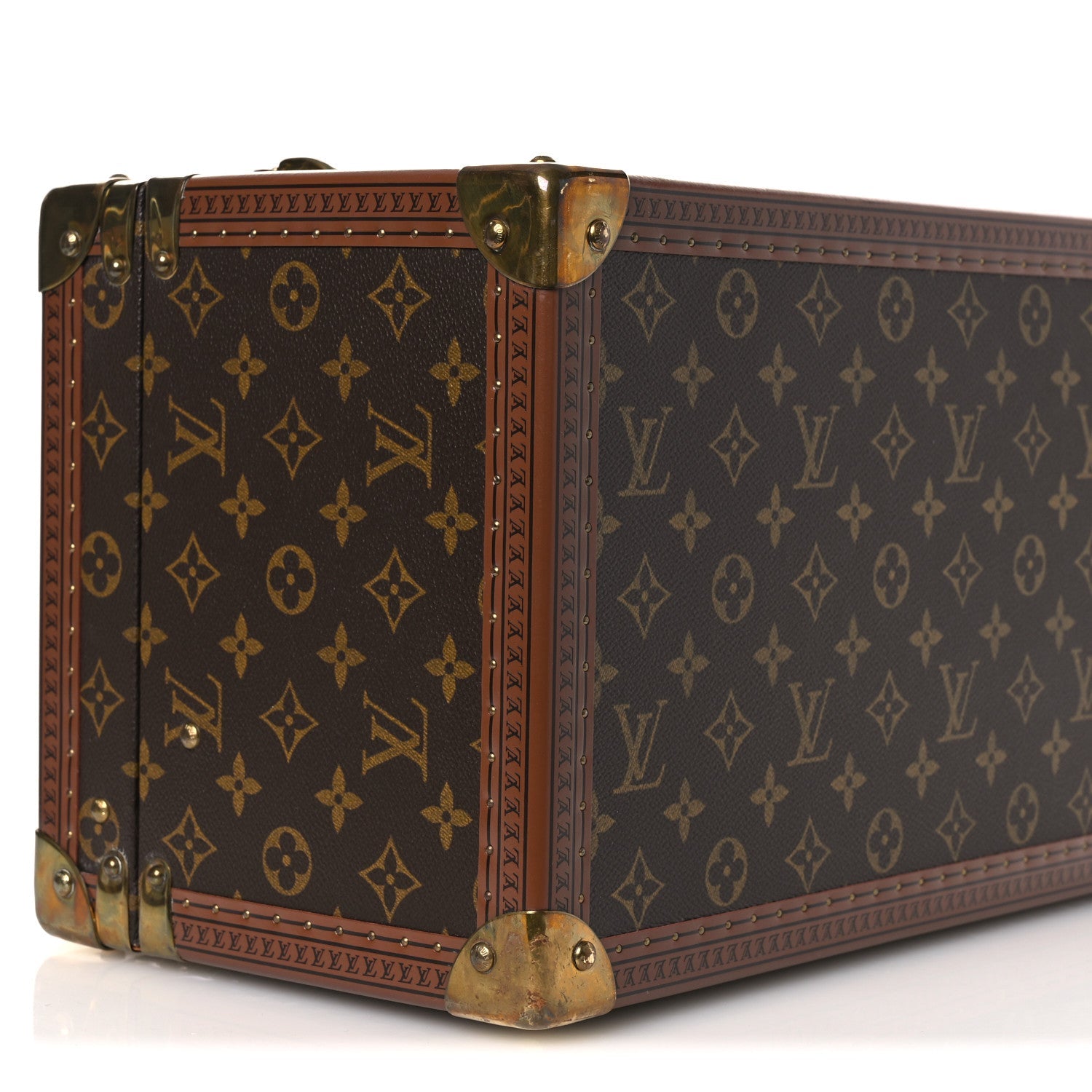MONOGRAM BOITE BOUTEILLES ET GLACE BEAUTY TRAIN CASE