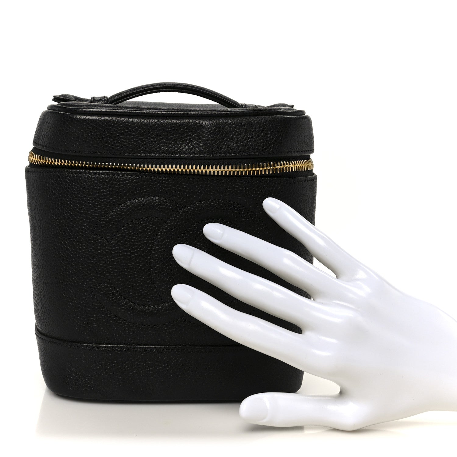 Caviar Vanity Cosmetic Case Black