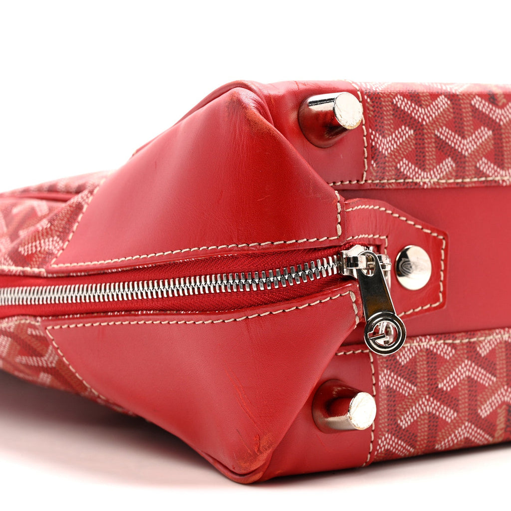 GOYARDINE PORTE-HABITS GARMENT BAG RED