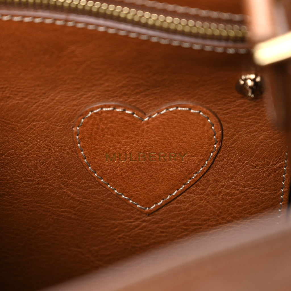 Natural Leather Cara Delevigne Convertible Satchel Oak