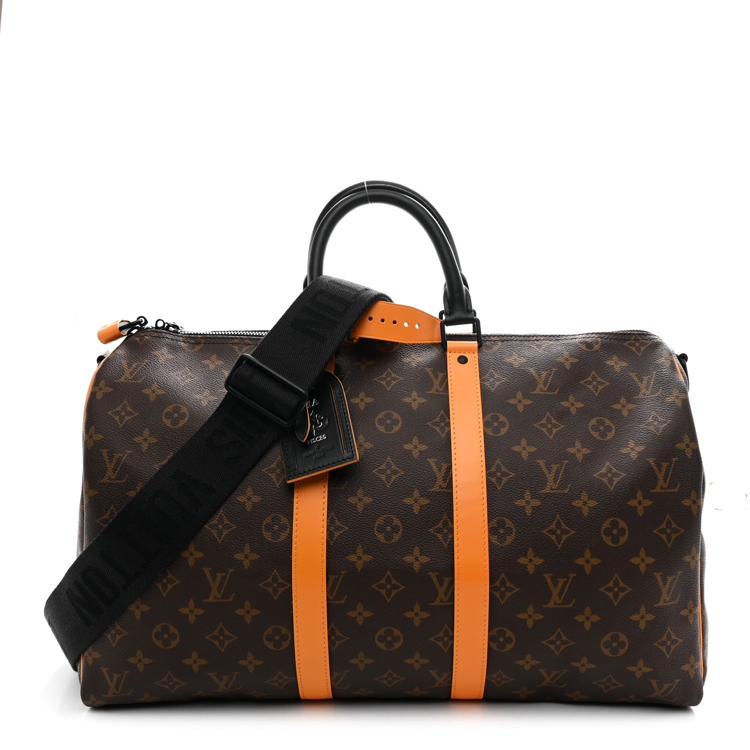 Monogram Macassar Keepall Bandouliere 45 Radiant Sun