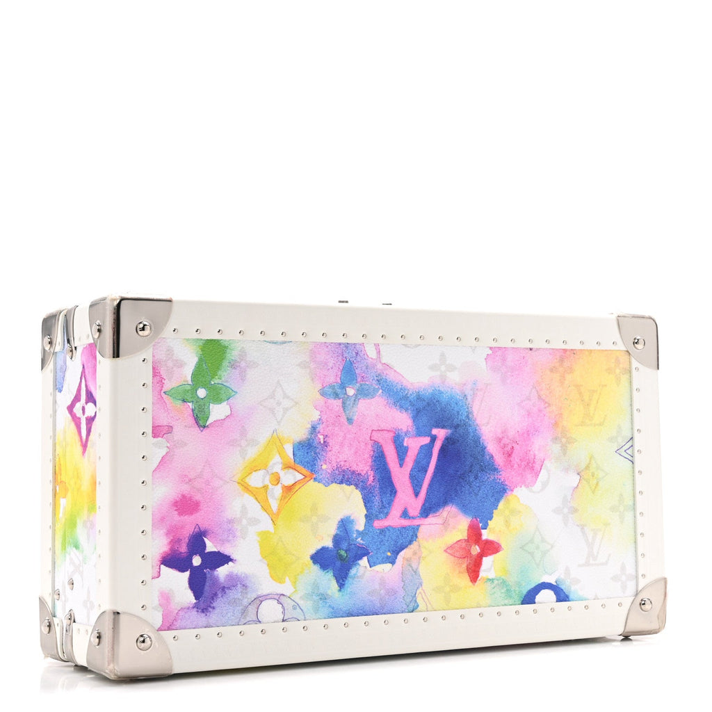Monogram Watercolor Coffret 8 Watch Case Multicolor