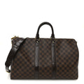 DAMIER EBENE KEEPALL BANDOULIERE 45