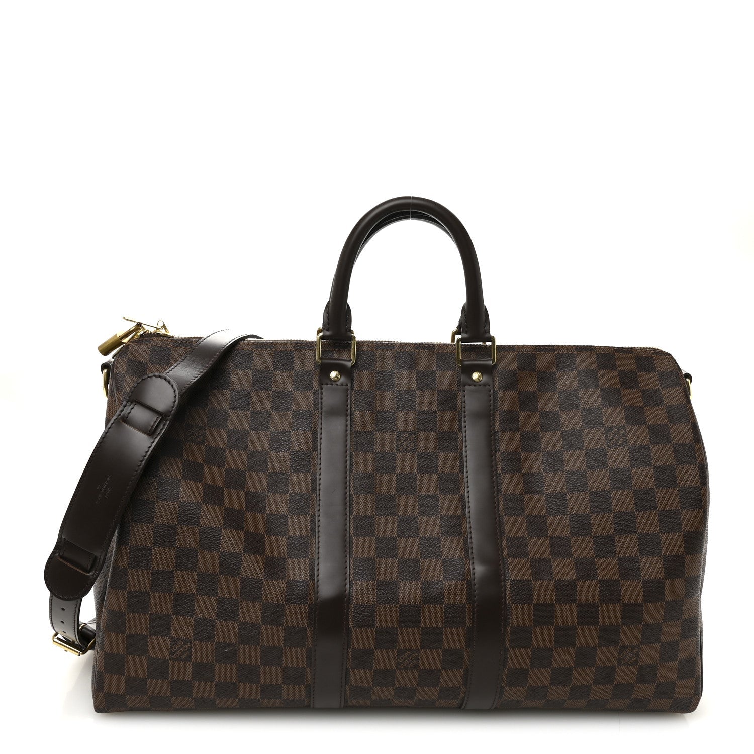 DAMIER EBENE KEEPALL BANDOULIERE 45