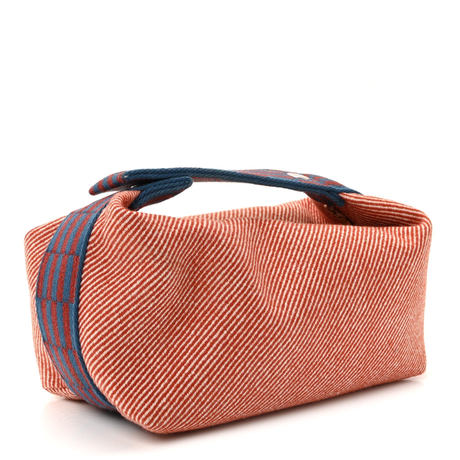Wool Small Bride-A-Brac H Natte Pouch Tomette