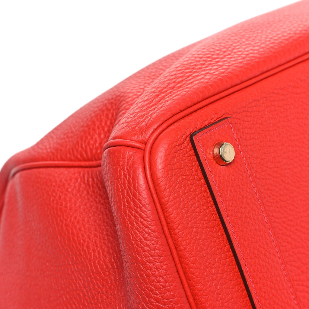 Togo HAC Birkin 40  Rouge Casaque