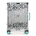 X TIFFANY Aluminum Classic Cabin Luggage Silver