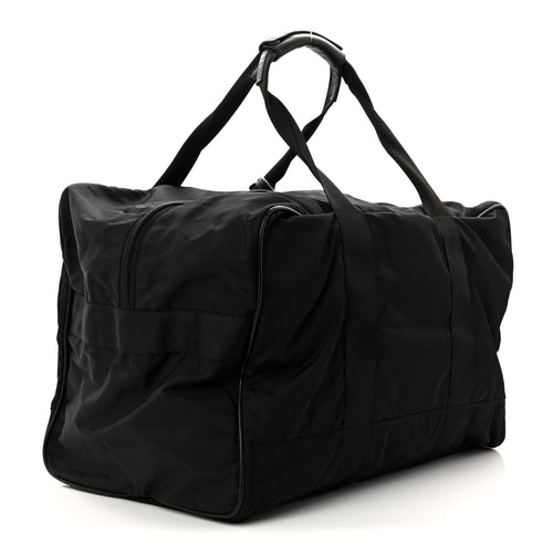 Tessuto Nylon Saffiano Carry On Travel Bag Black
