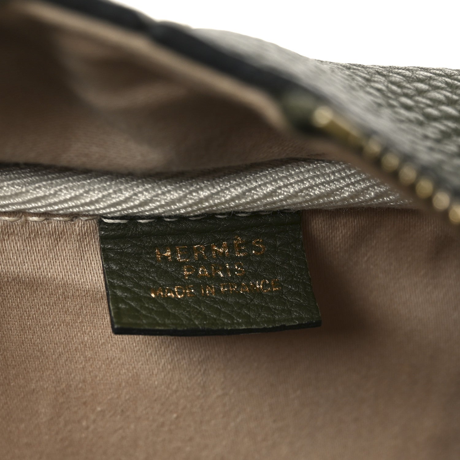 TOILE TAURILLON CLEMENCE VICTORIA II 43 ECRU VERT OLIVE
