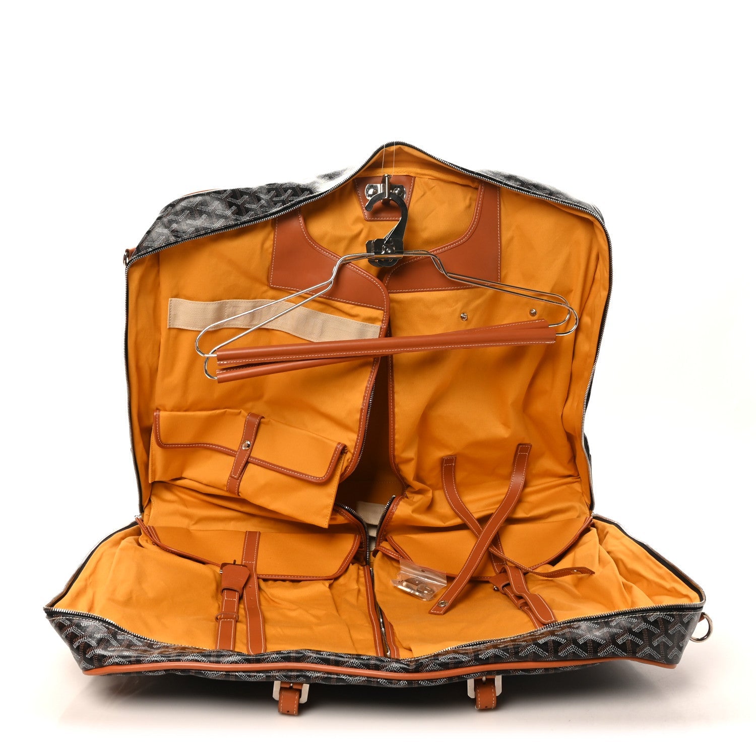 GOYARDINE PORTE-HABITS GARMENT BAG BLACK GOLD