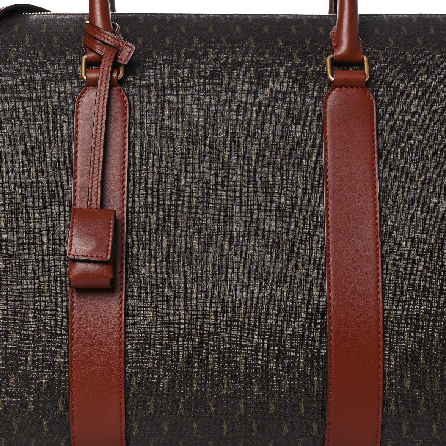 CANVAS SMOOTH CALFSKIN LE MONOGRAMME 48H DUFFLE CHESTNUT