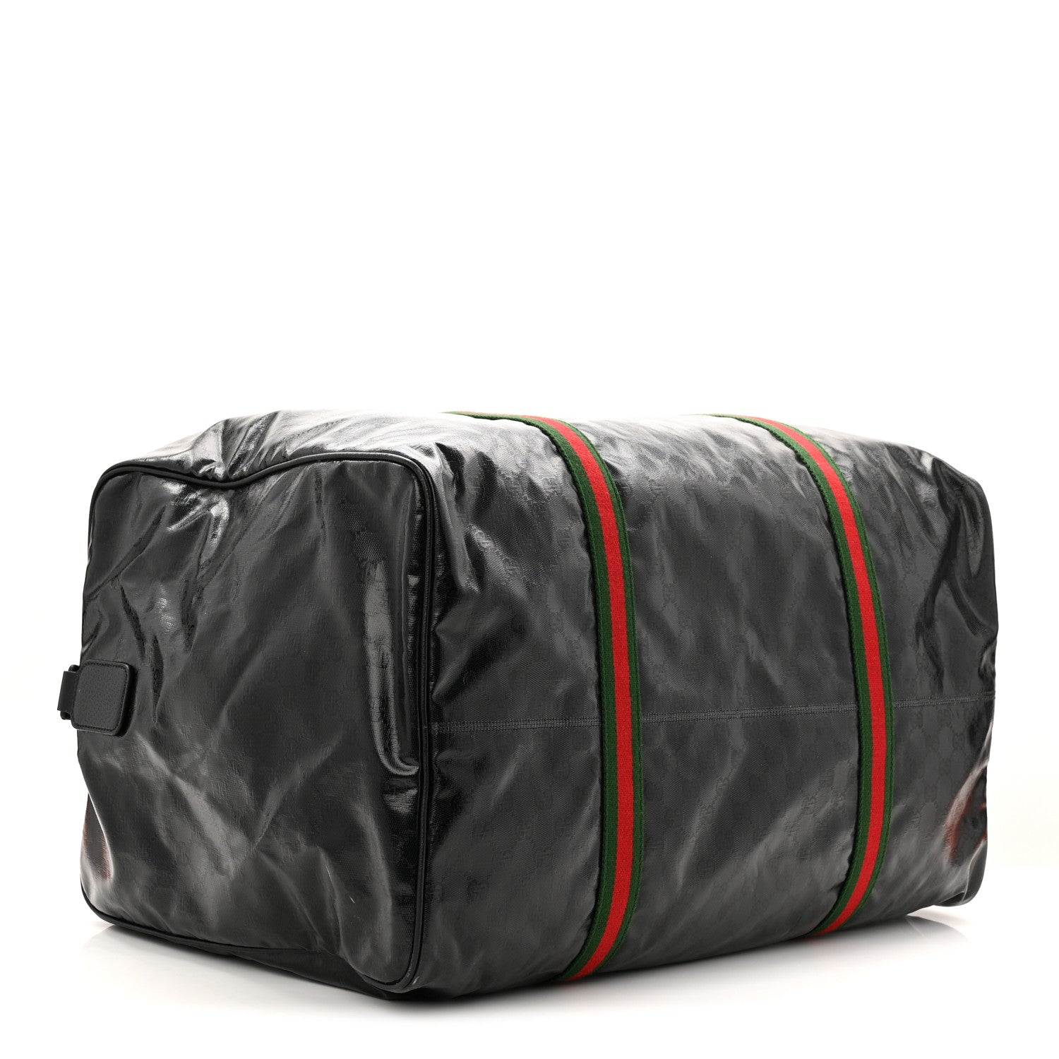 Crystal Monogram Web Large Duffle Bag Black