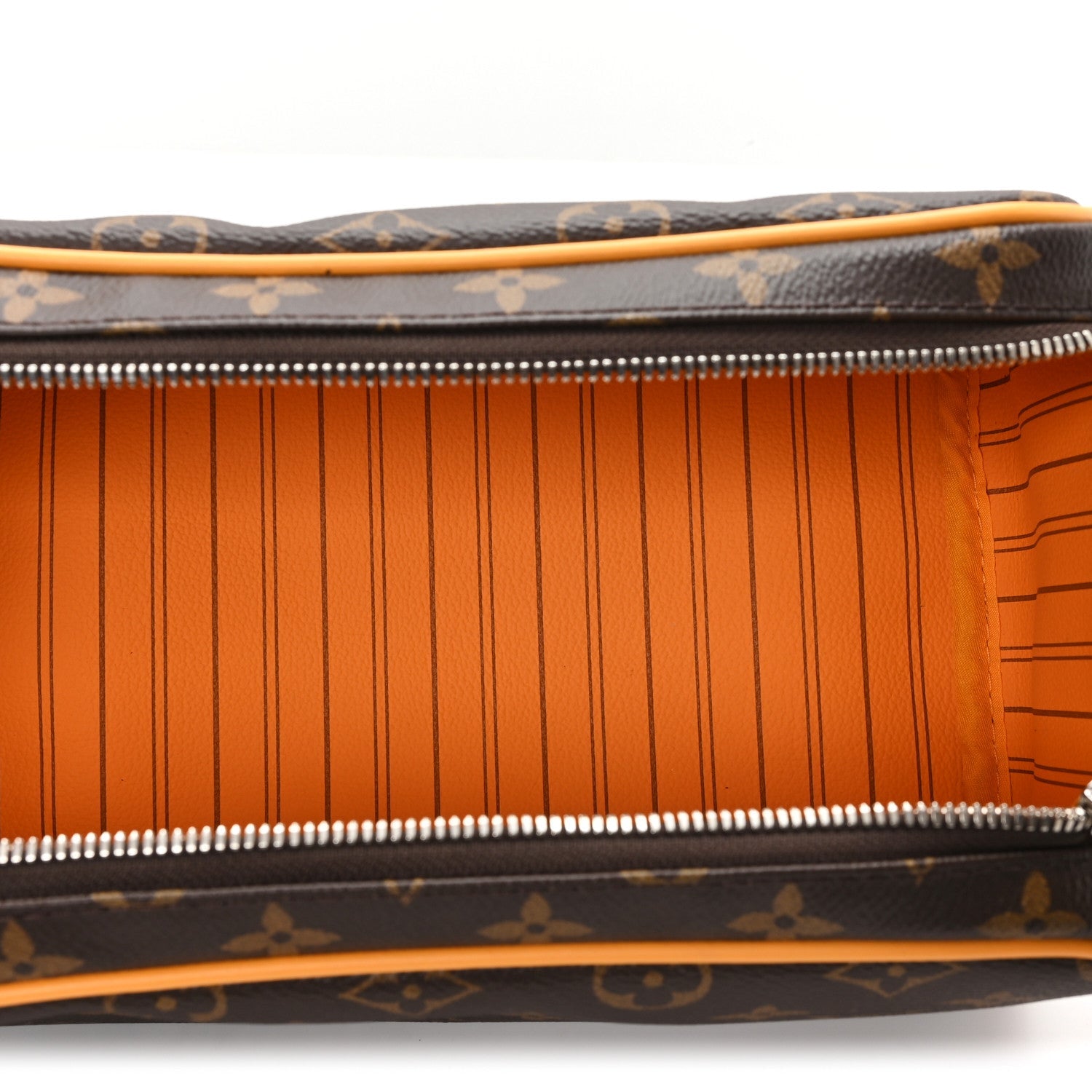 MONOGRAM MACASSAR DOPP KIT TOILET POUCH SAFRAN YELLOW