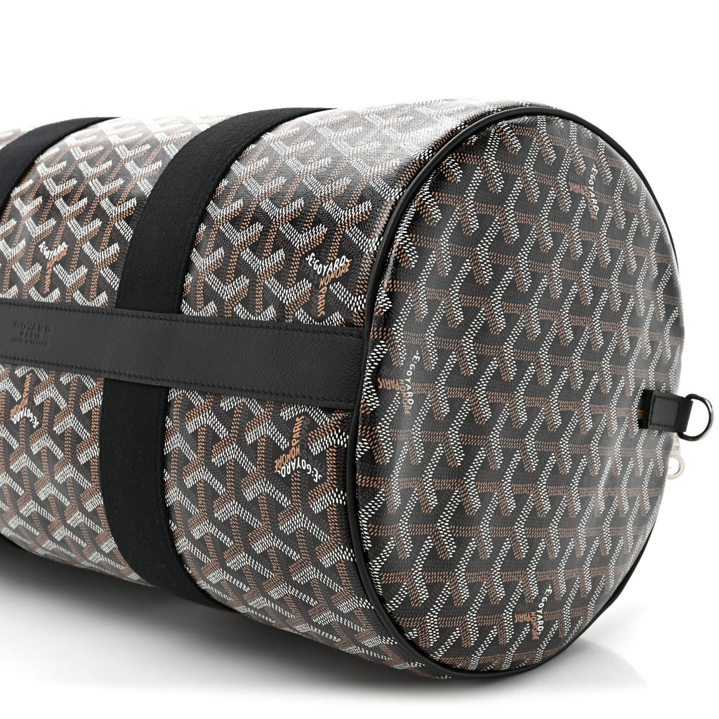 GOYARDINE BARREL 40 SPORTS BAG BLACK