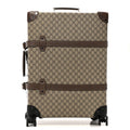 Supreme Monogram Medium Globe-Trotter Suitcase Brown