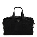 TESSUTO NYLON SAFFIANO VIAGGIO DUFFLE BLACK