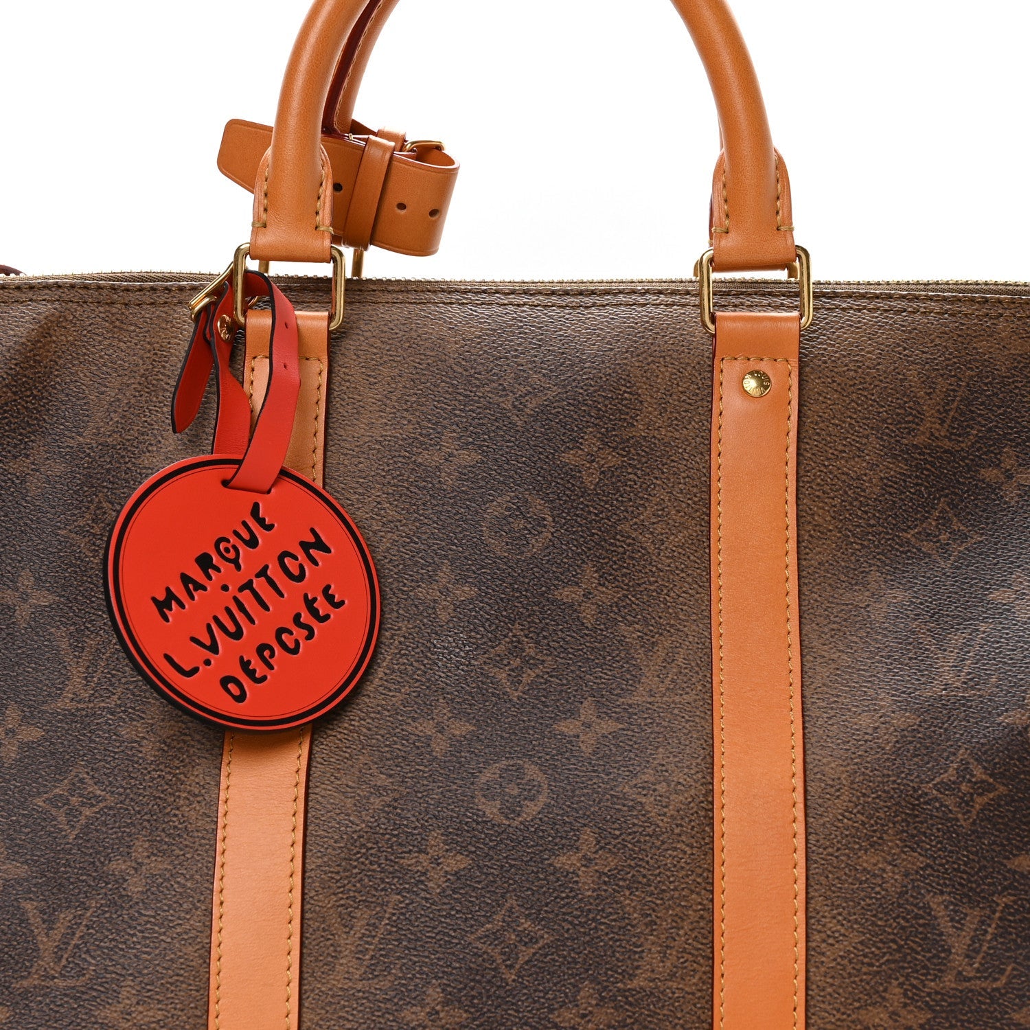 MONOGRAM DUST KEEPALL BANDOULIERE 50