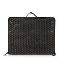 Goyardine Caravelle 50 Folding Suitcase Black