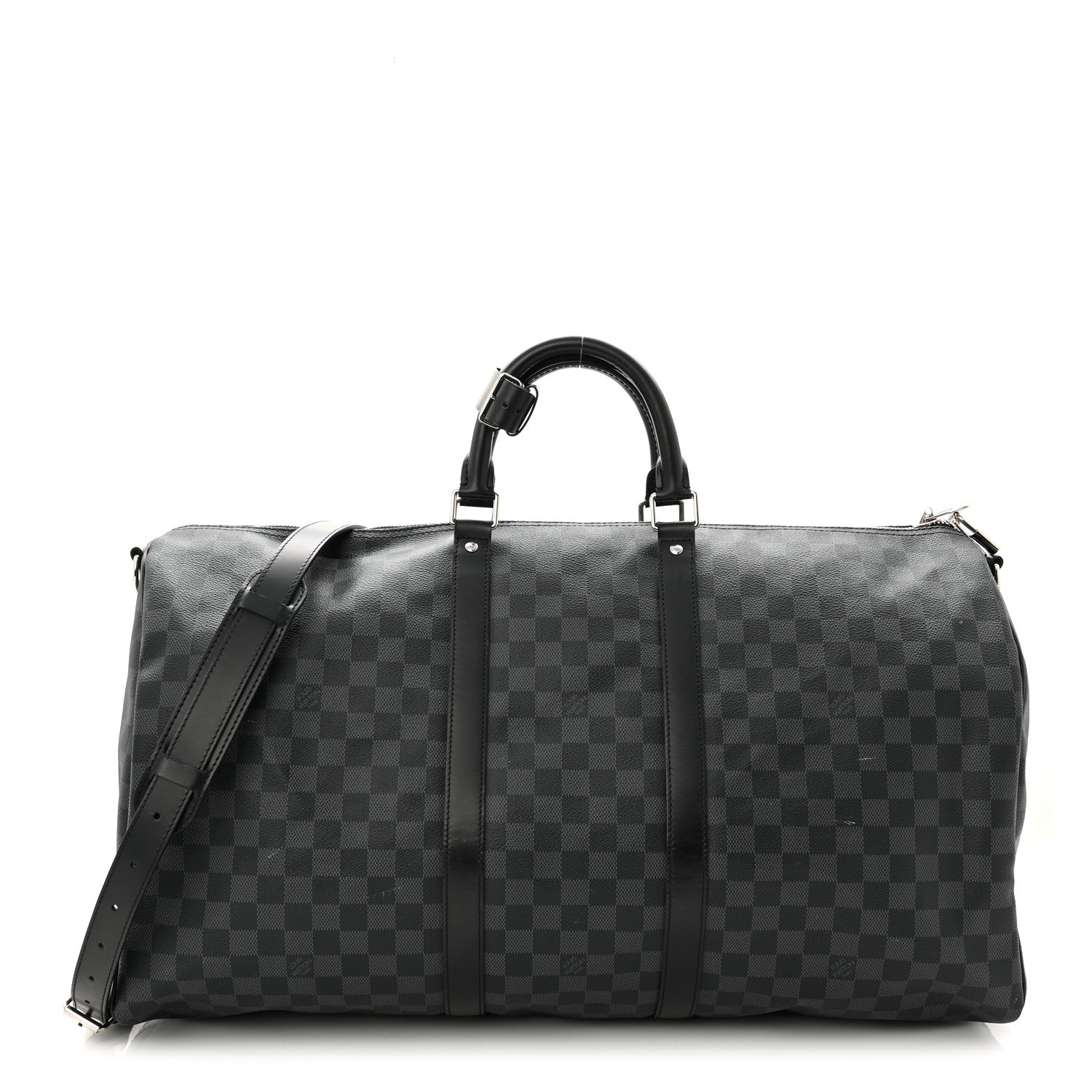 Damier Graphite Keepall Bandouliere 55