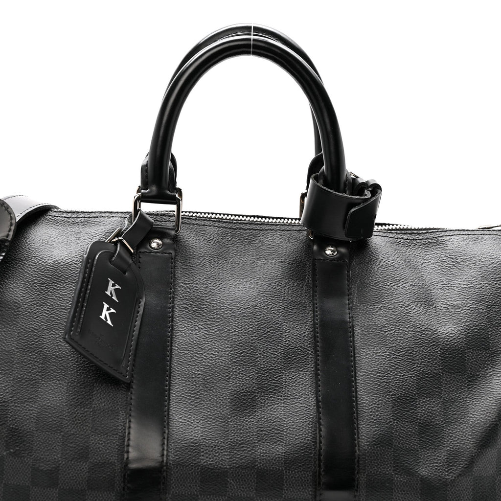 Damier Graphite Keepall Bandouliere 45