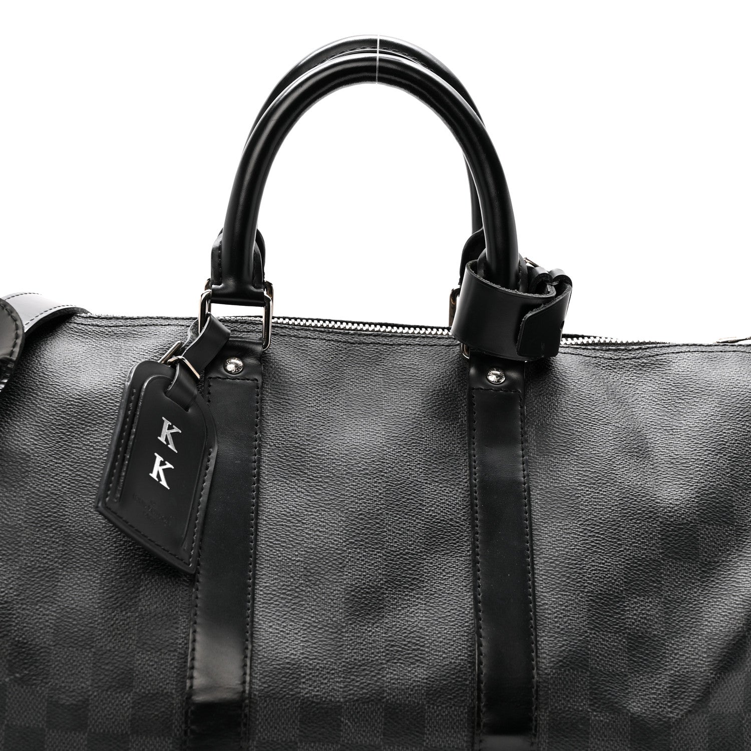 Damier Graphite Keepall Bandouliere 45