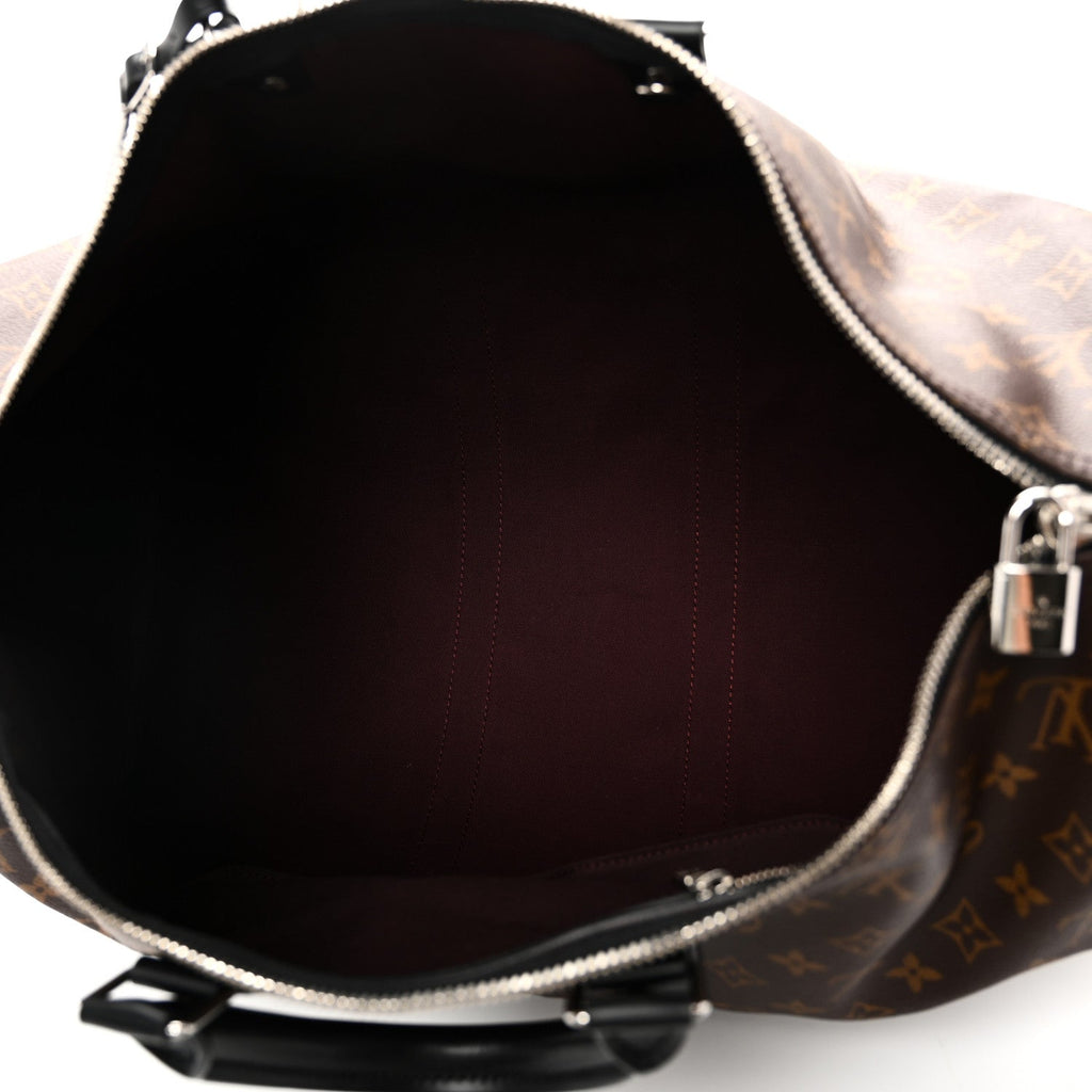 MONOGRAM MACASSAR KEEPALL BANDOULIERE 45